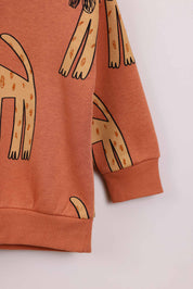 FOX תינוקות בנים פוטרים פוטר עם הדפס פוטר עם הדפס