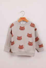 FOX תינוקות בנים פוטרים פוטר עם הדפס פוטר עם הדפס