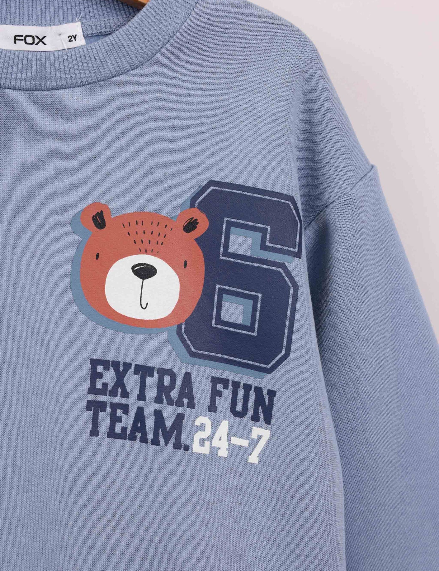 FOX תינוקות בנים פוטרים פוטר עם הדפס פוטר עם הדפס