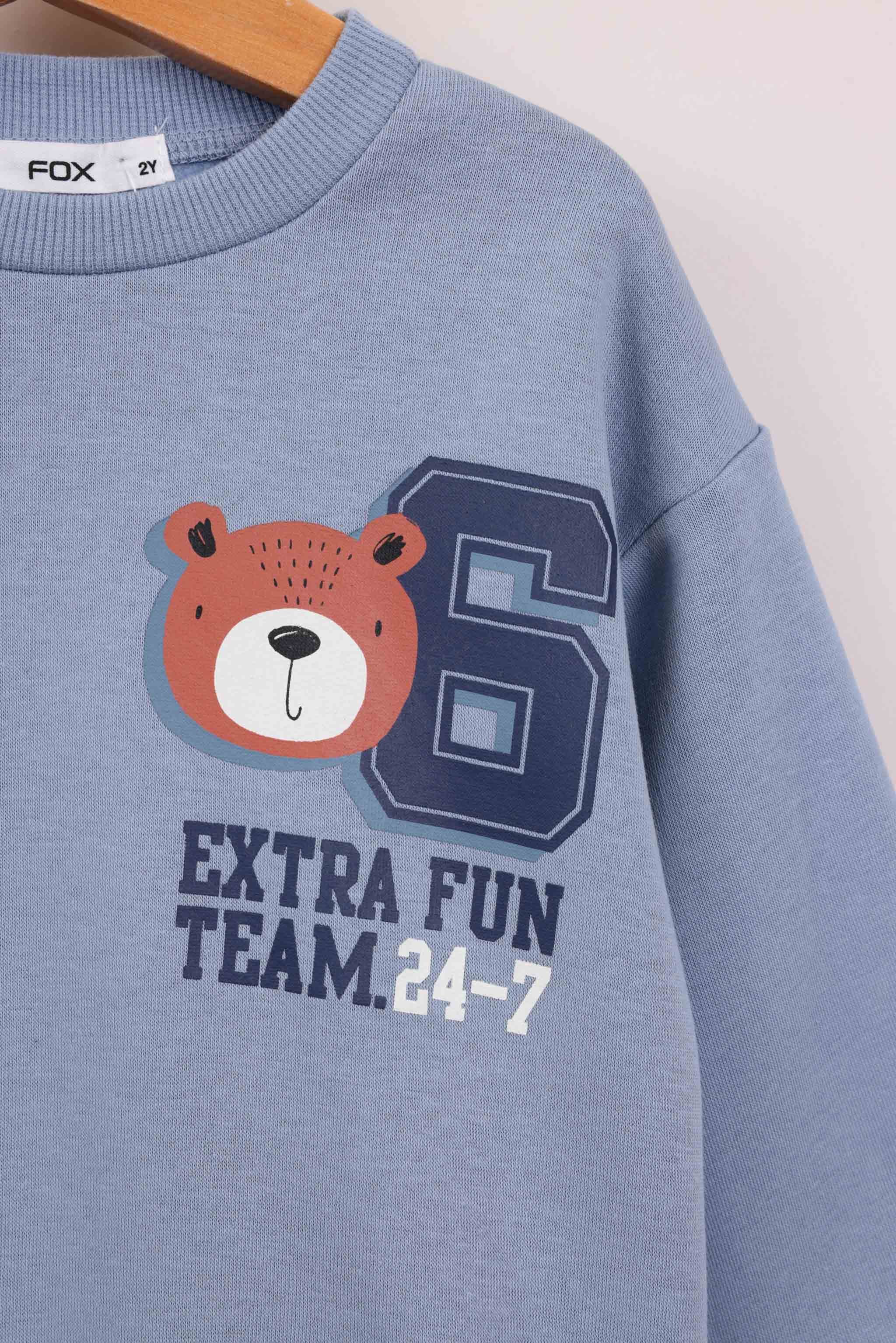 FOX תינוקות בנים פוטרים פוטר עם הדפס פוטר עם הדפס