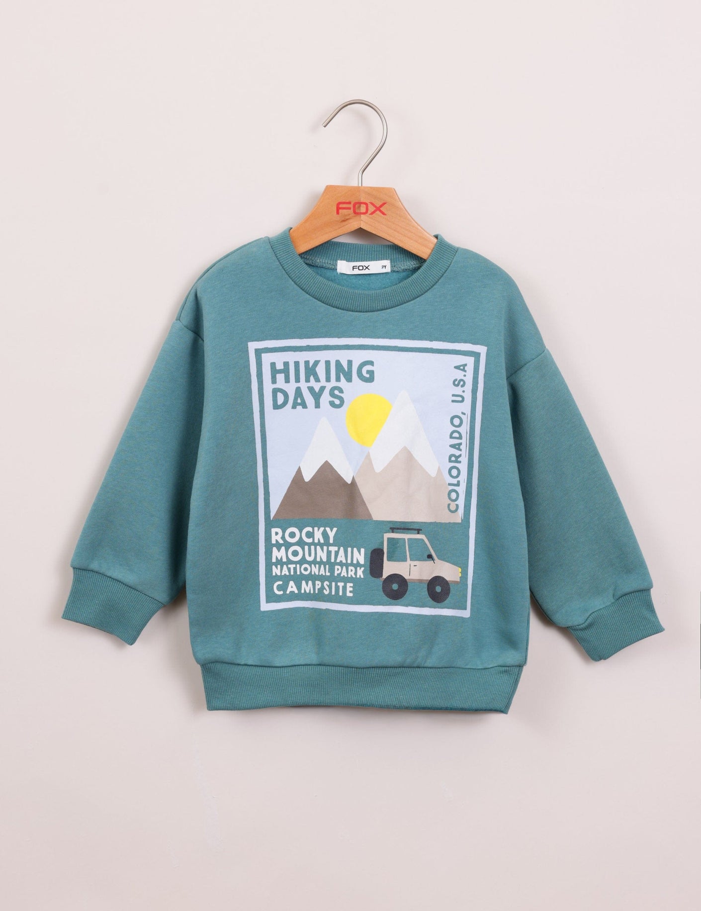 FOX תינוקות בנים פוטרים פוטר עם הדפס פוטר עם הדפס