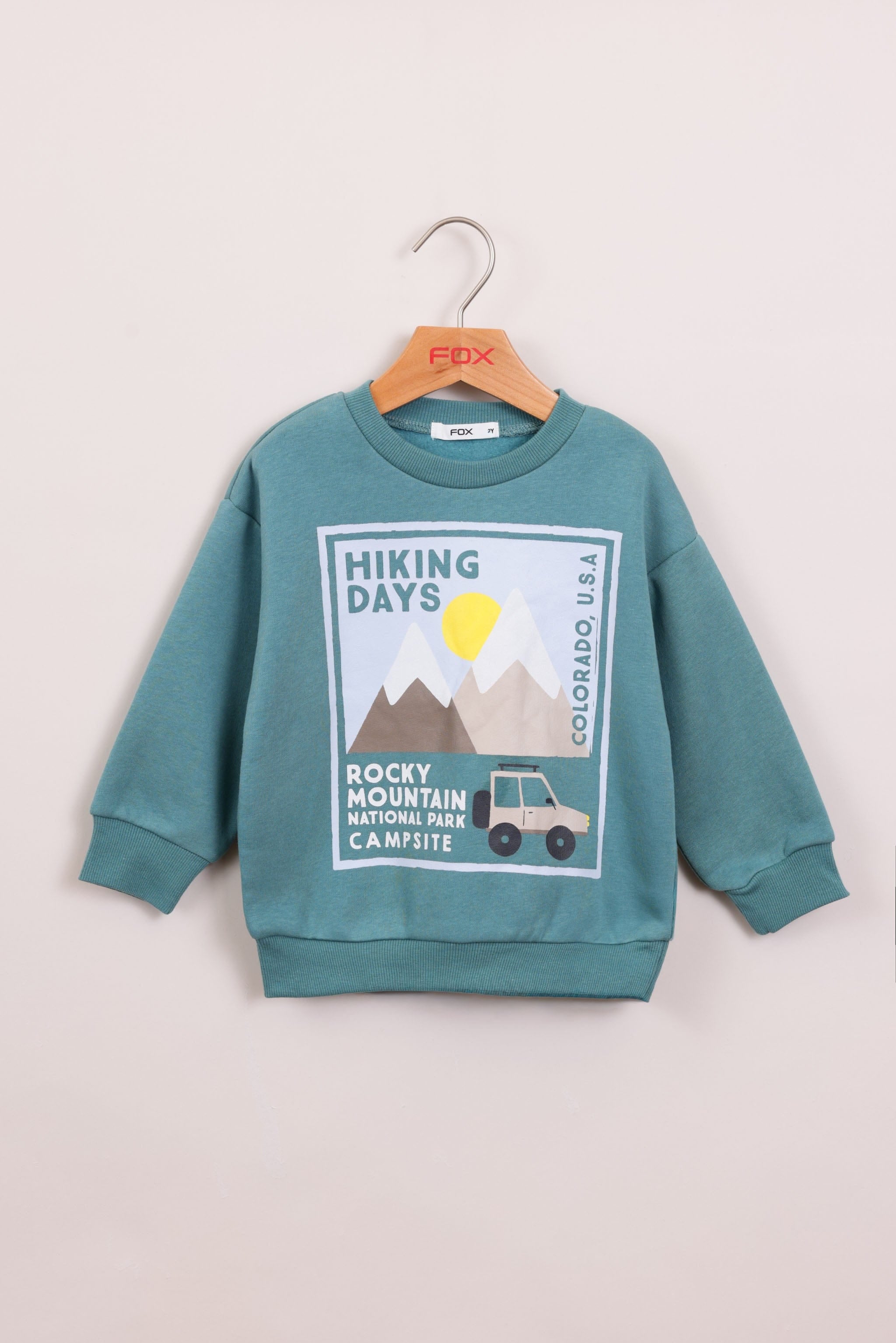 FOX תינוקות בנים פוטרים פוטר עם הדפס פוטר עם הדפס