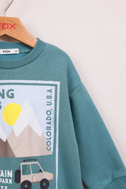 FOX תינוקות בנים פוטרים פוטר עם הדפס פוטר עם הדפס