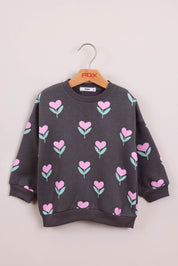 FOX תינוקות בנות פוטרים פוטר עם הדפס פוטר עם הדפס