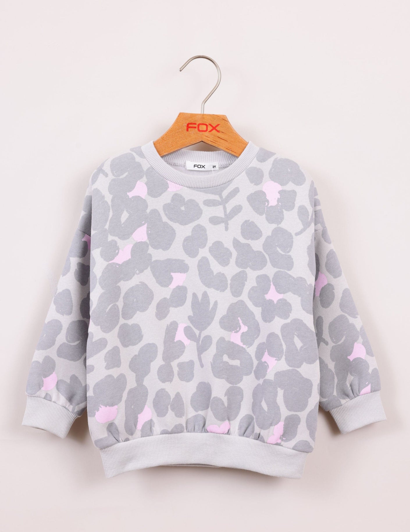 FOX תינוקות בנות פוטרים פוטר עם הדפס פוטר עם הדפס