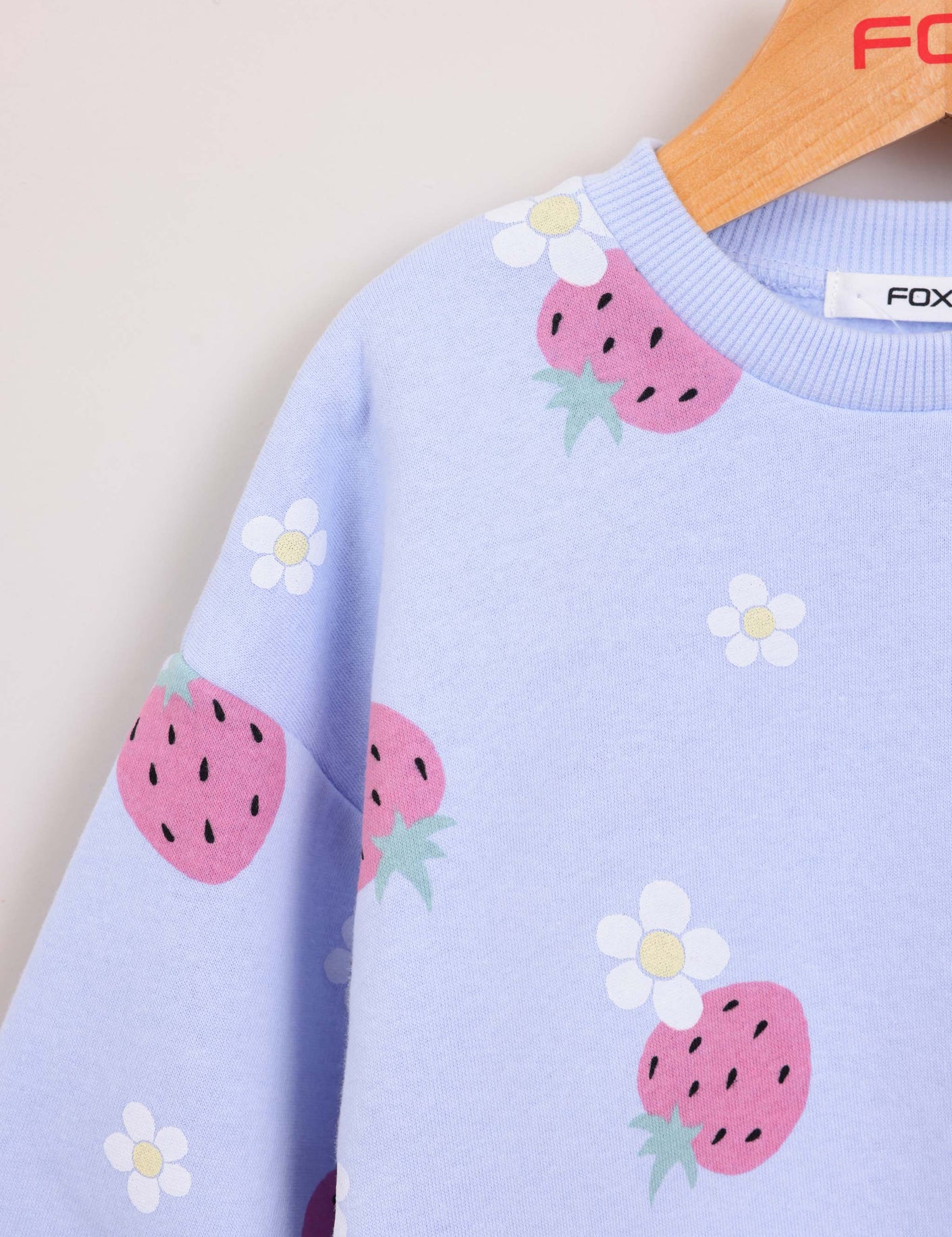 FOX תינוקות בנות פוטרים פוטר עם הדפס פוטר עם הדפס