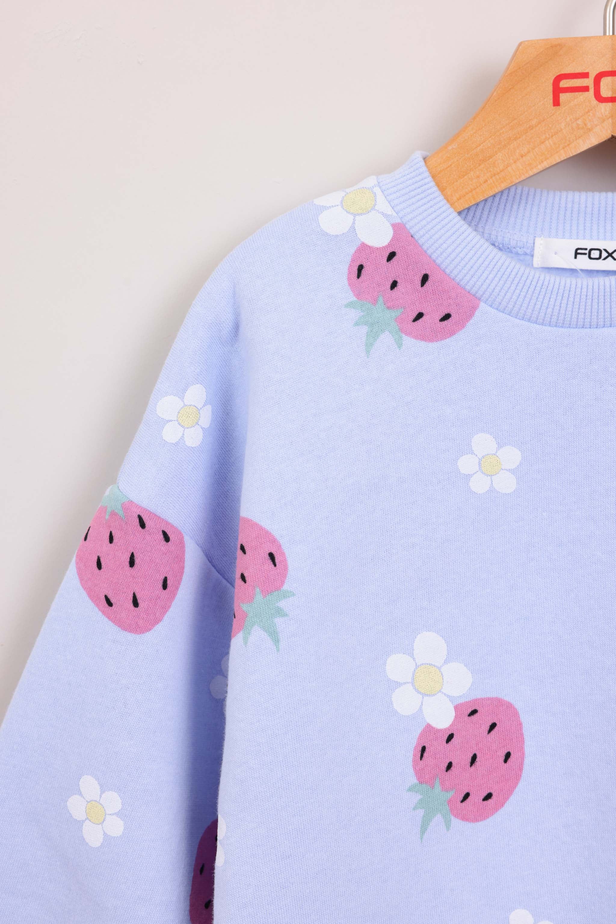 FOX תינוקות בנות פוטרים פוטר עם הדפס פוטר עם הדפס