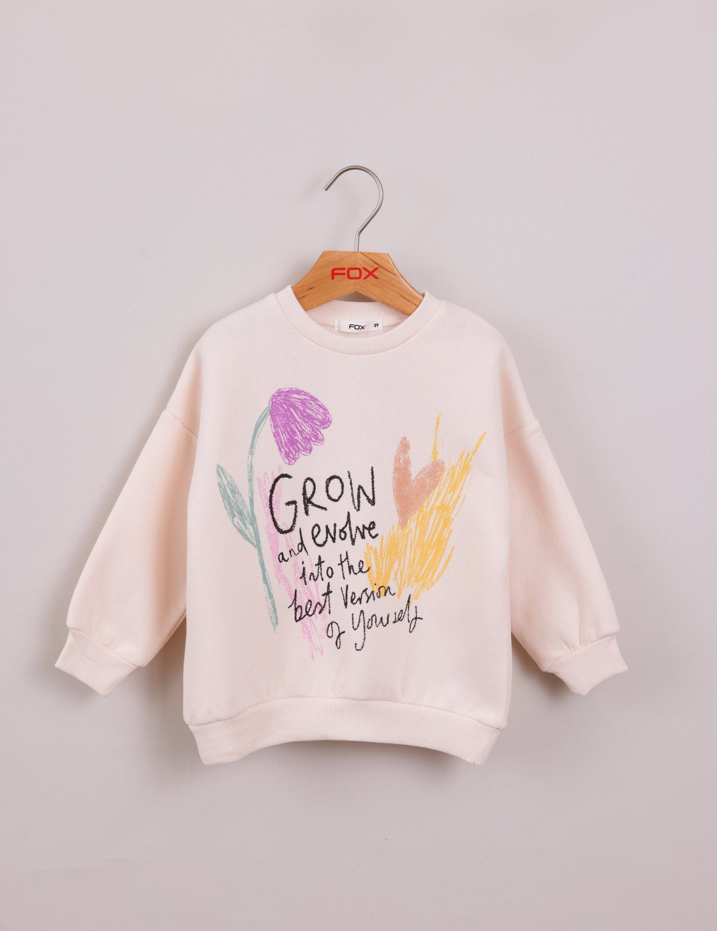 FOX תינוקות בנות פוטרים פוטר עם הדפס פוטר עם הדפס