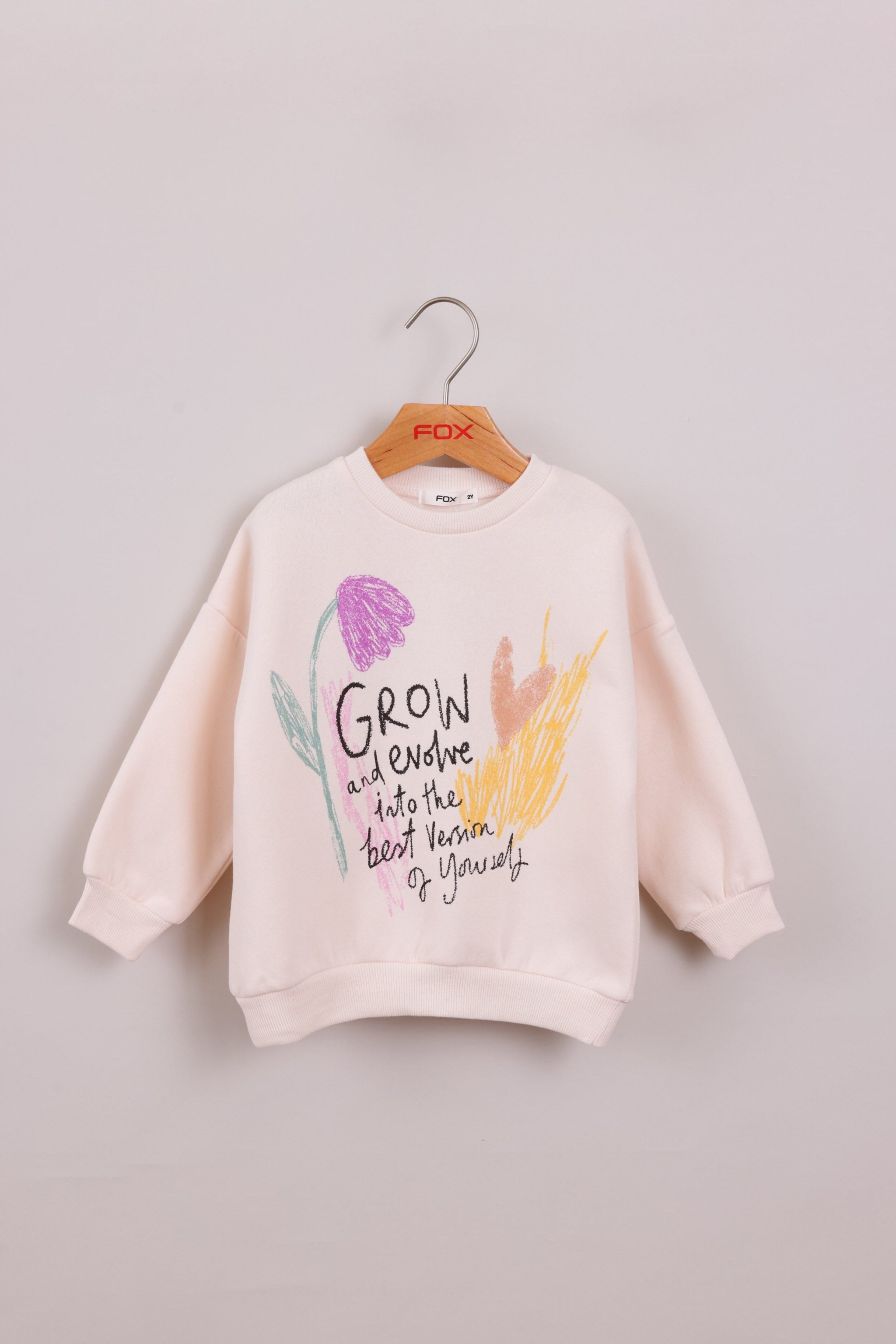 FOX תינוקות בנות פוטרים פוטר עם הדפס פוטר עם הדפס