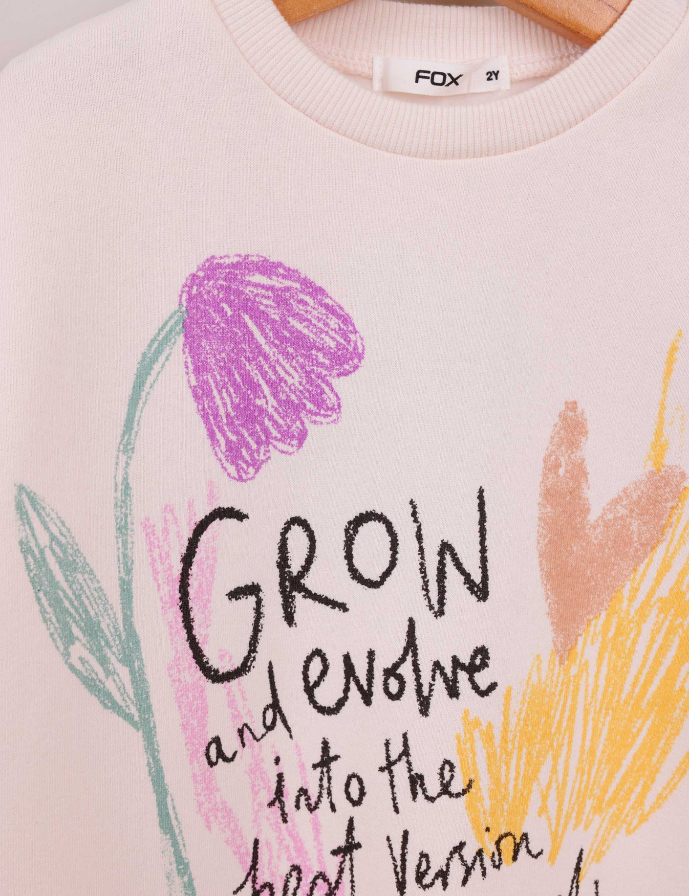 FOX תינוקות בנות פוטרים פוטר עם הדפס פוטר עם הדפס