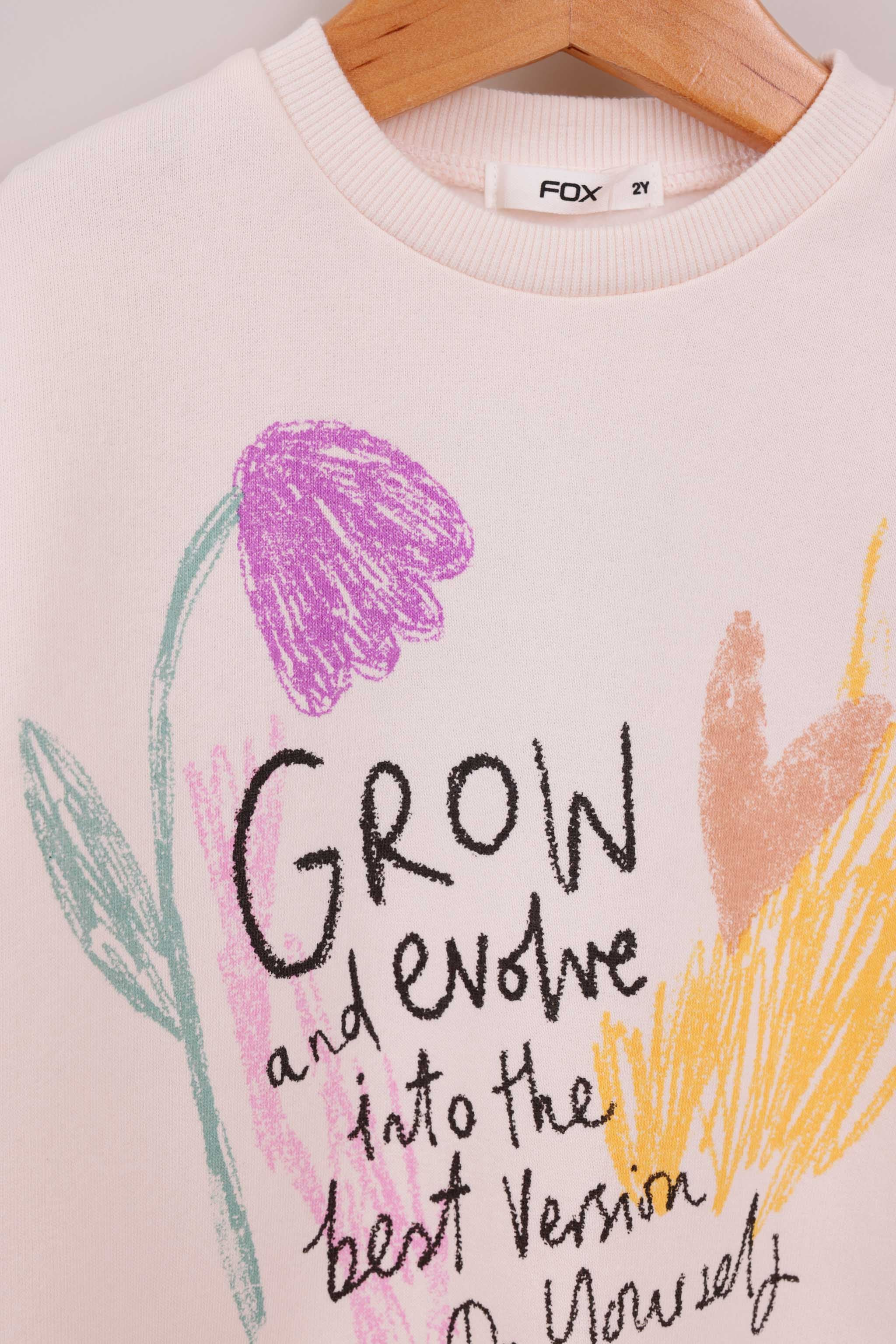 FOX תינוקות בנות פוטרים פוטר עם הדפס פוטר עם הדפס