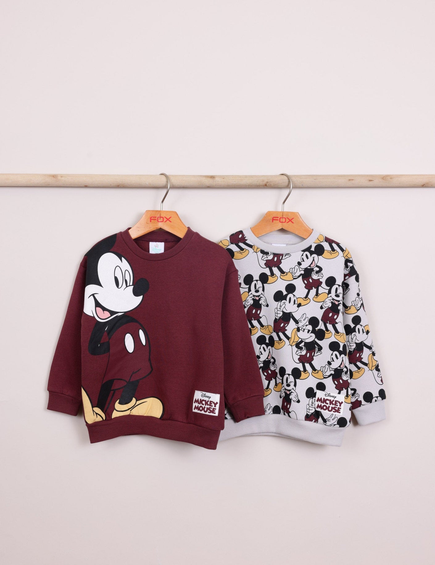 FOX תינוקות בנים פוטרים מארז 2 פוטרים דיסני מארז 2 פוטרים דיסני