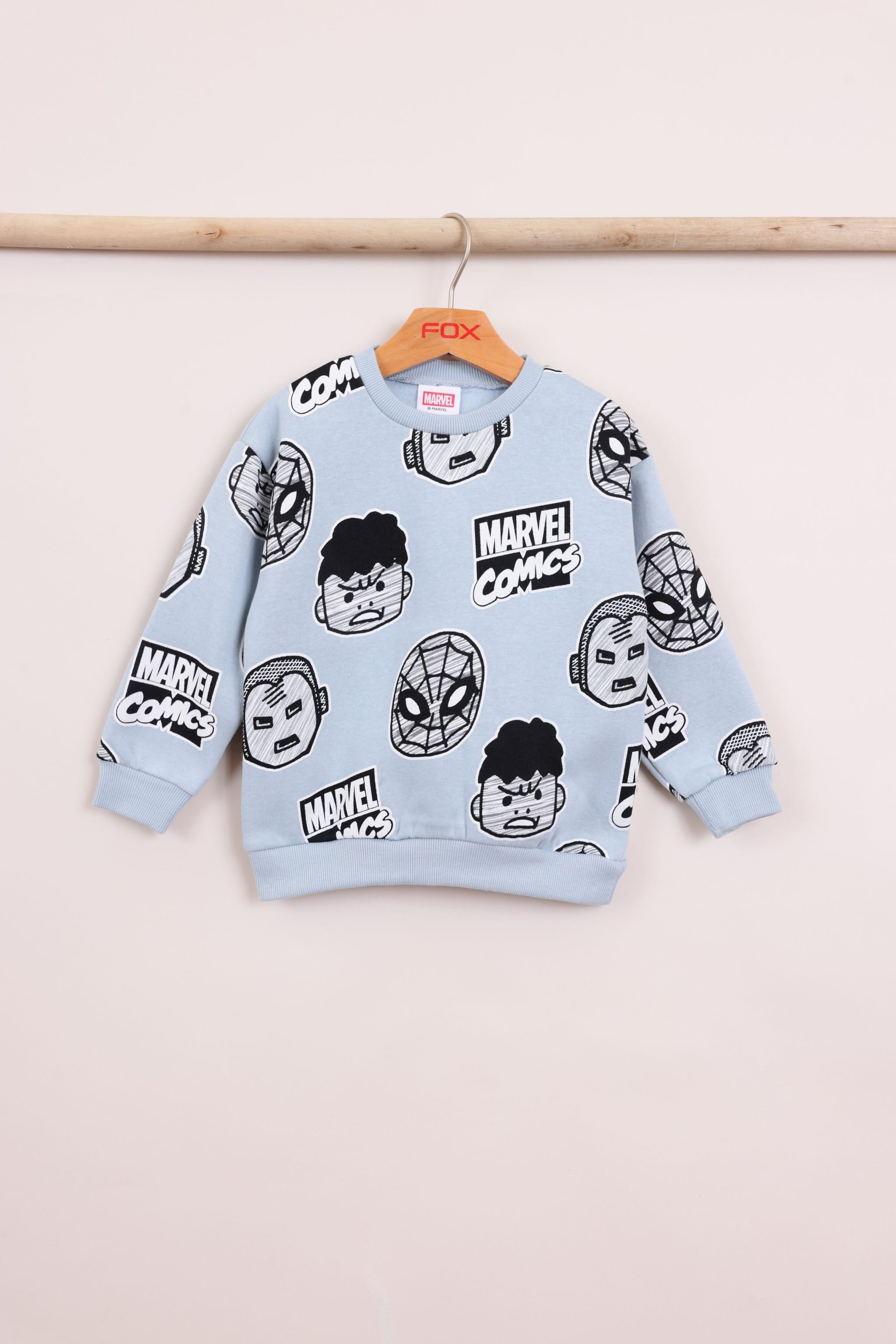 FOX תינוקות בנים פוטרים מארז 2 פוטרים מארוול מארז 2 פוטרים מארוול