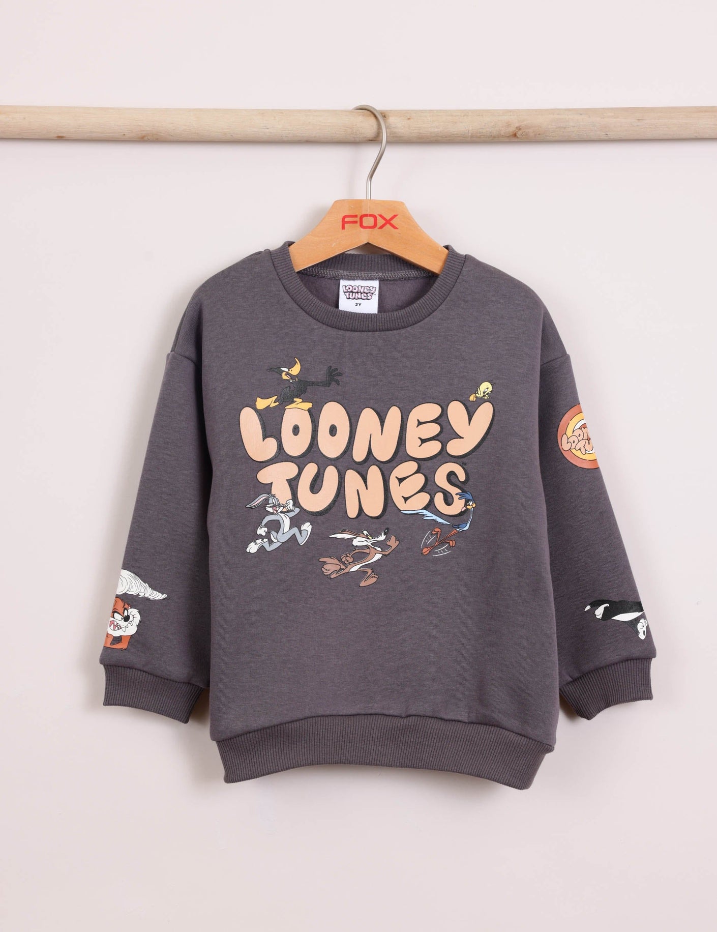 FOX תינוקות בנים פוטרים מארז 2 פוטרים לוני טונס מארז 2 פוטרים לוני טונס