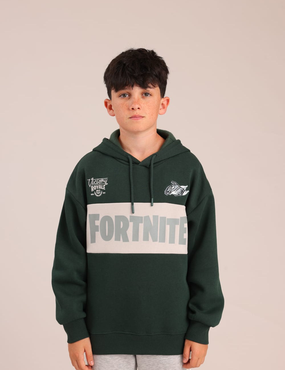 FOX בנים פוטרים קפוצ'ון פוטר ממותג Fortnite קפוצ'ון פוטר ממותג Fortnite