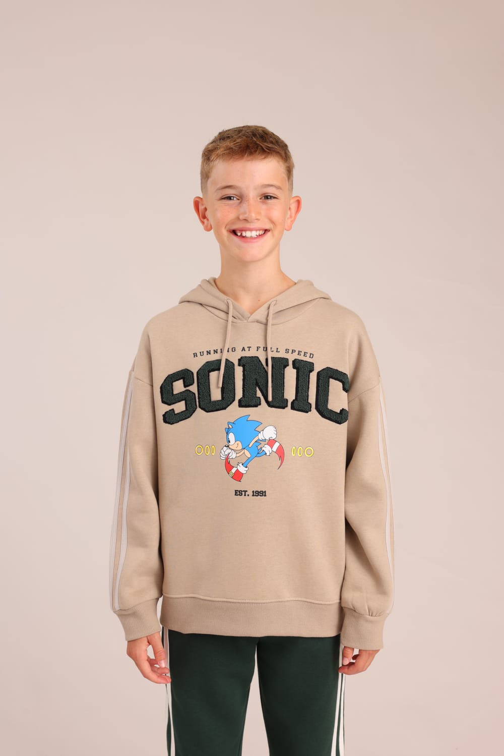 קפוצ'ון פוטר ממותג Sonic