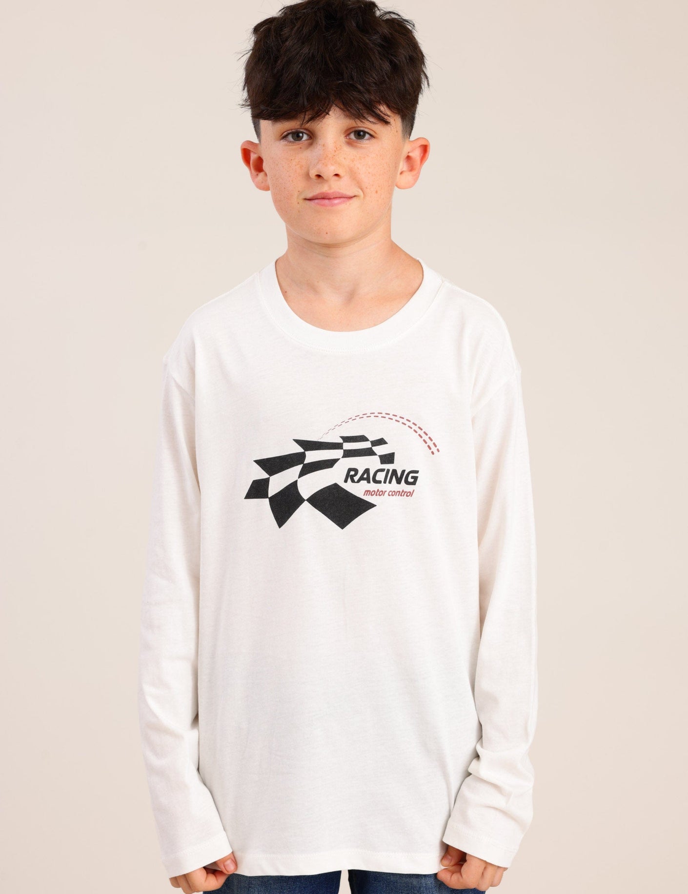 FOX בנים חולצה חולצה עם הדפס חולצה עם הדפס