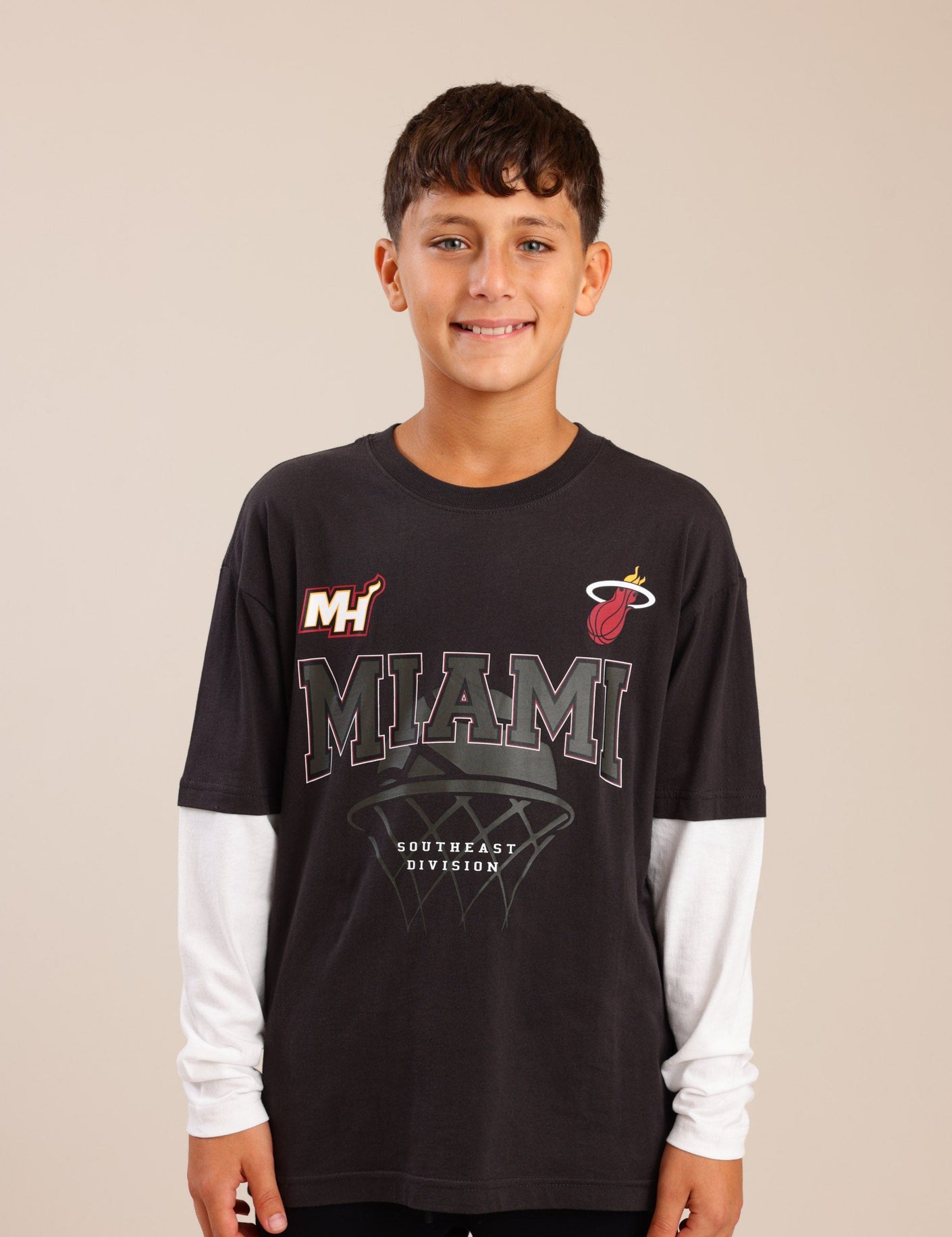 FOX בנים חולצה חולצה ממותגת NBA חולצה ממותגת NBA