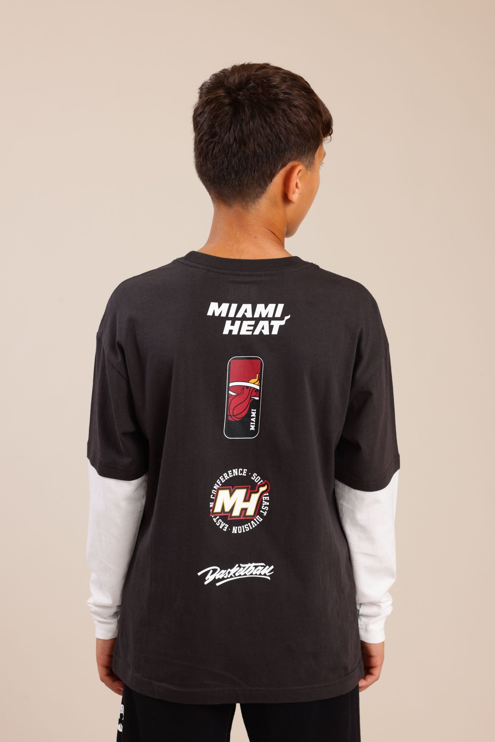 FOX בנים חולצה חולצה ממותגת NBA חולצה ממותגת NBA