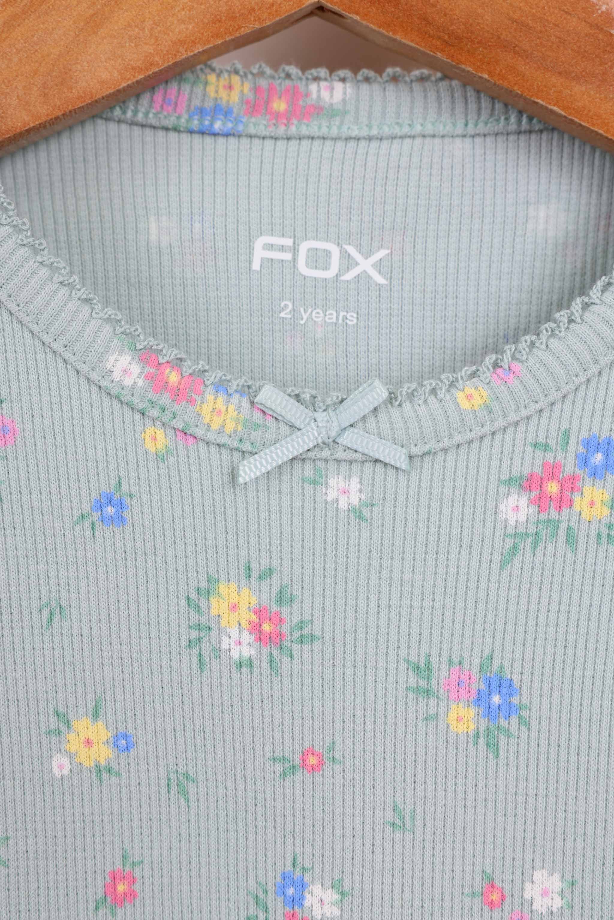 FOX תינוקות בנות חולצה חולצה חולצה