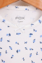 FOX תינוקות בנות חולצה חולצה חולצה