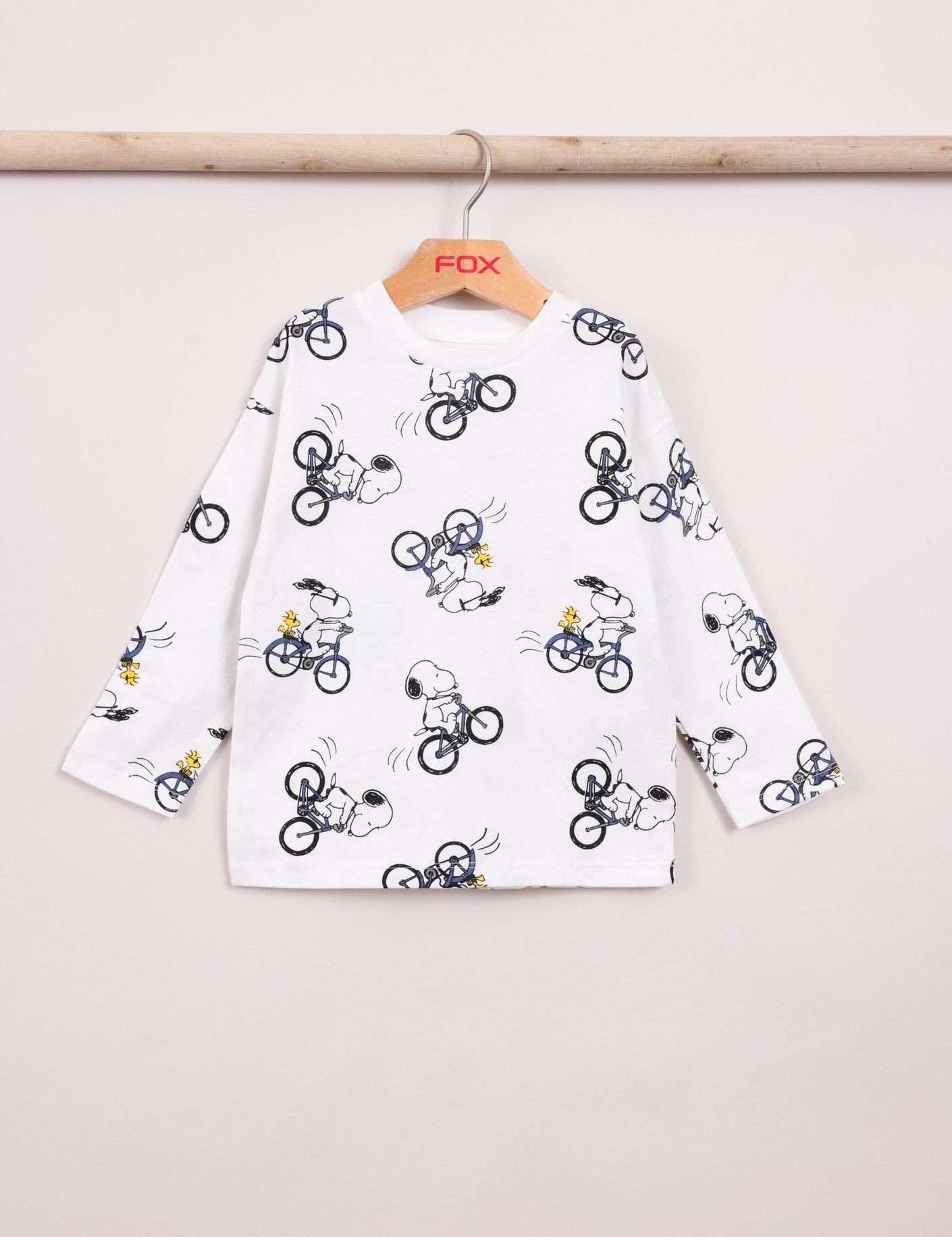 FOX תינוקות בנים חולצה מארז 2 חולצות ממותגות סנופי מארז 2 חולצות ממותגות סנופי