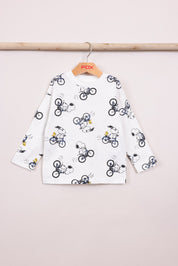 FOX תינוקות בנים חולצה מארז 2 חולצות ממותגות סנופי מארז 2 חולצות ממותגות סנופי