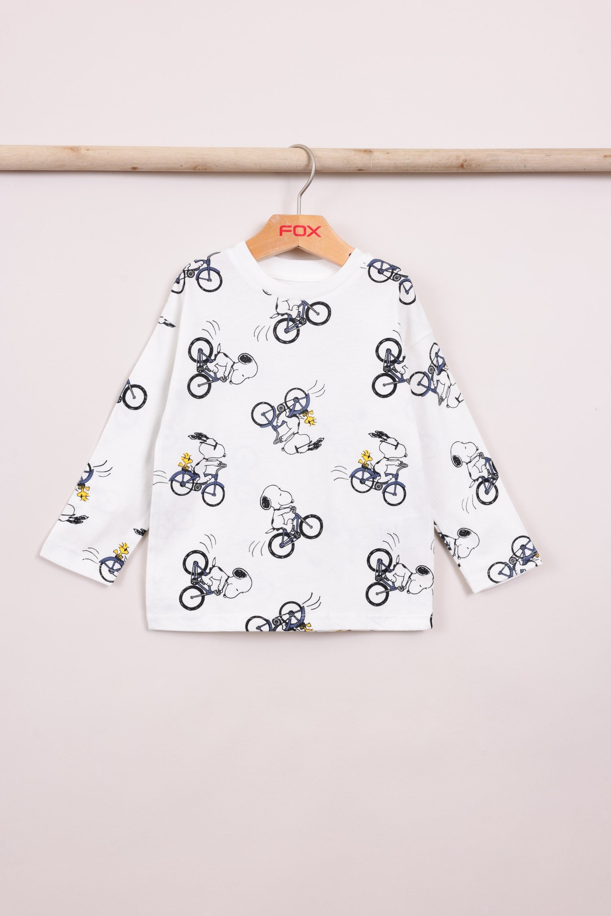 FOX תינוקות בנים חולצה מארז 2 חולצות ממותגות סנופי מארז 2 חולצות ממותגות סנופי