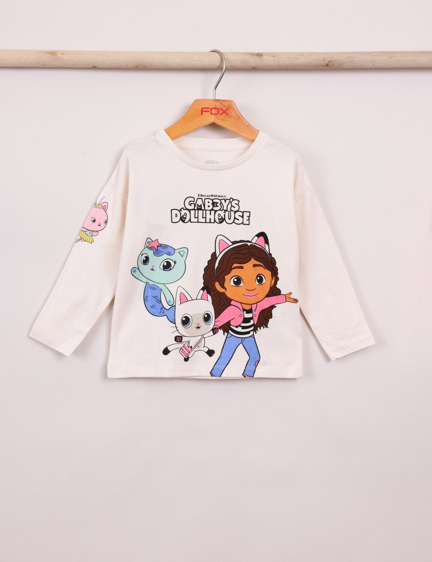 FOX תינוקות בנות חולצה מארז 2 חולצות בית הבובות מארז 2 חולצות בית הבובות