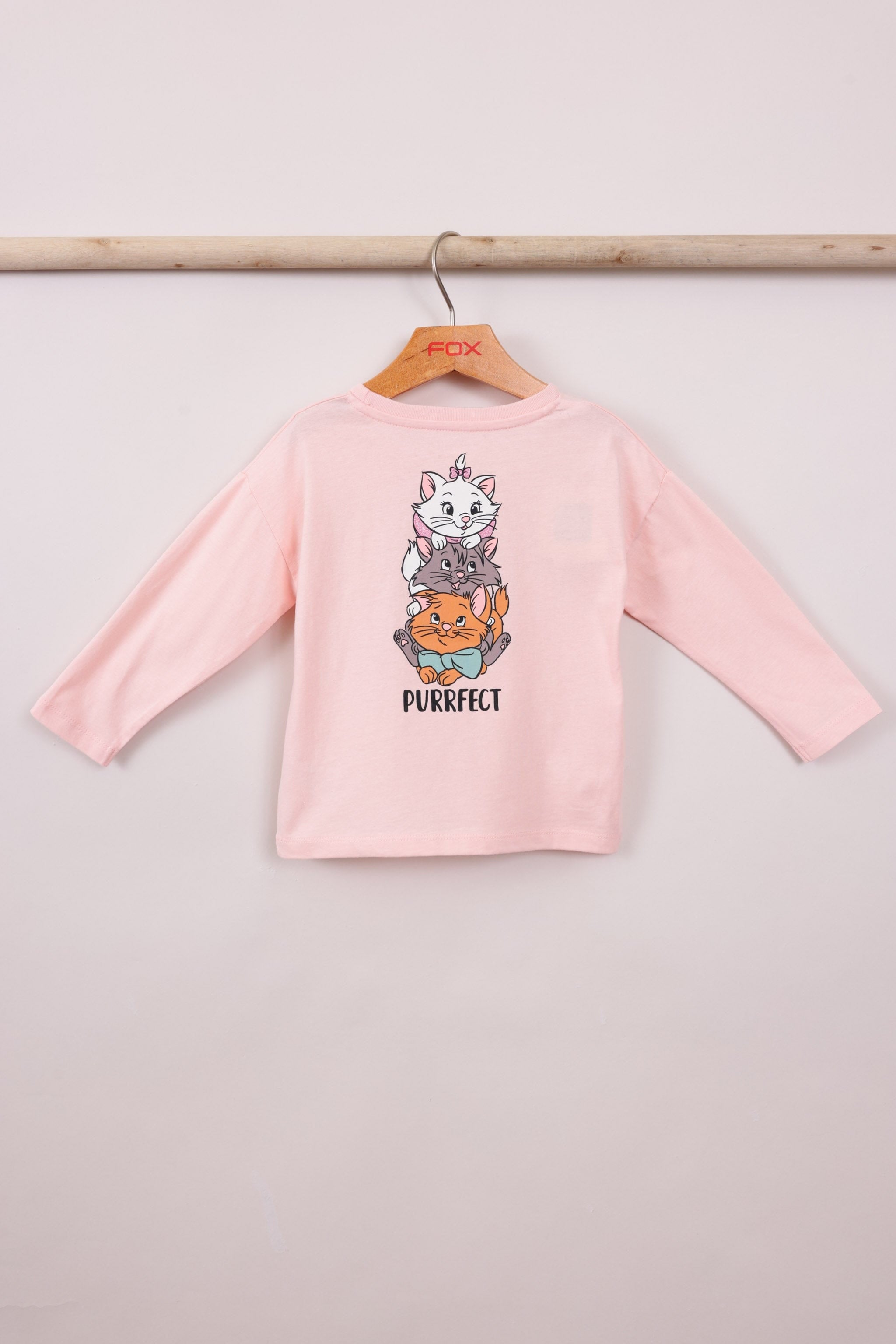 FOX תינוקות בנות חולצה מארז 2 חולצות דיסני מארז 2 חולצות דיסני