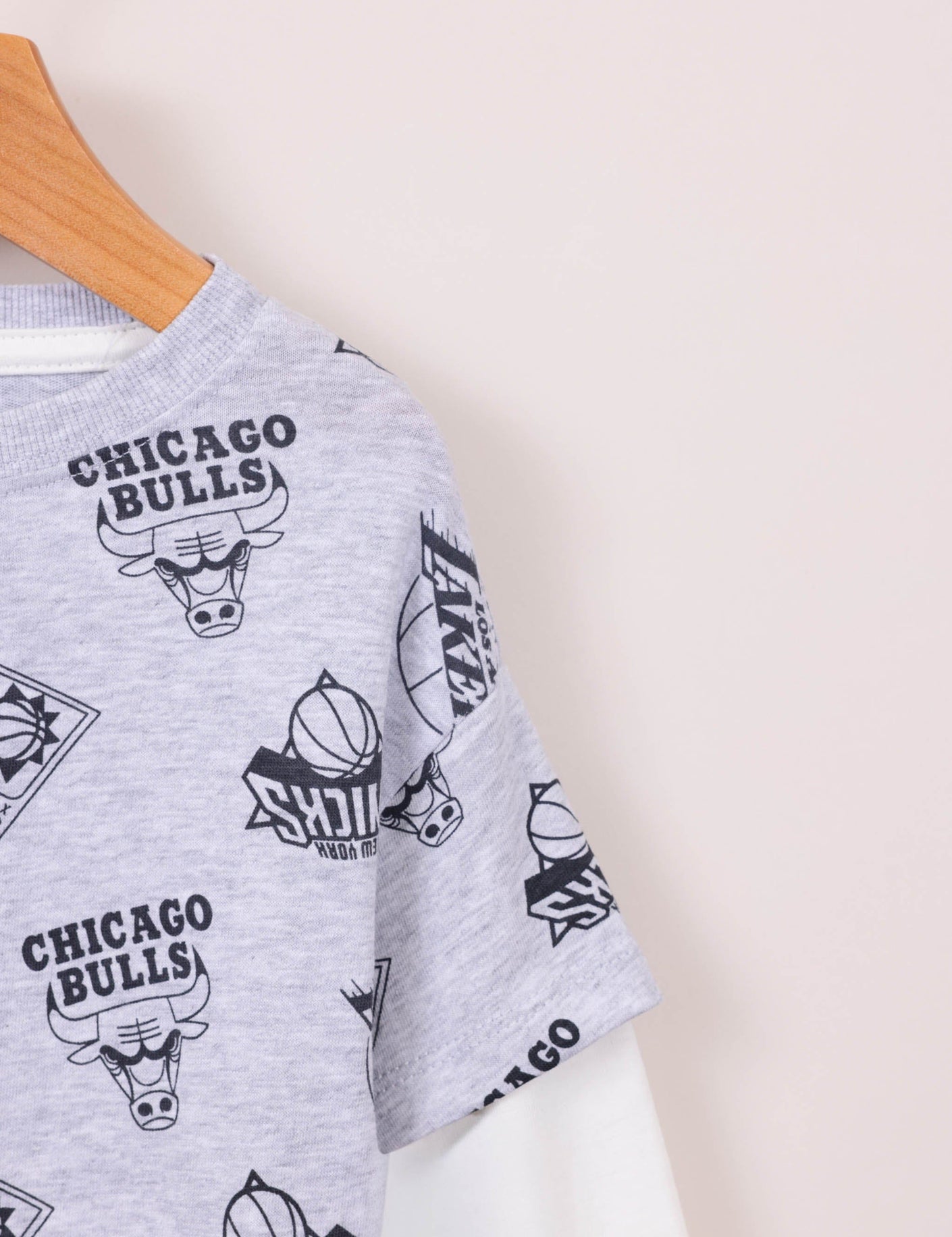 FOX תינוקות בנים חולצה חולצה ממותגת NBA חולצה ממותגת NBA