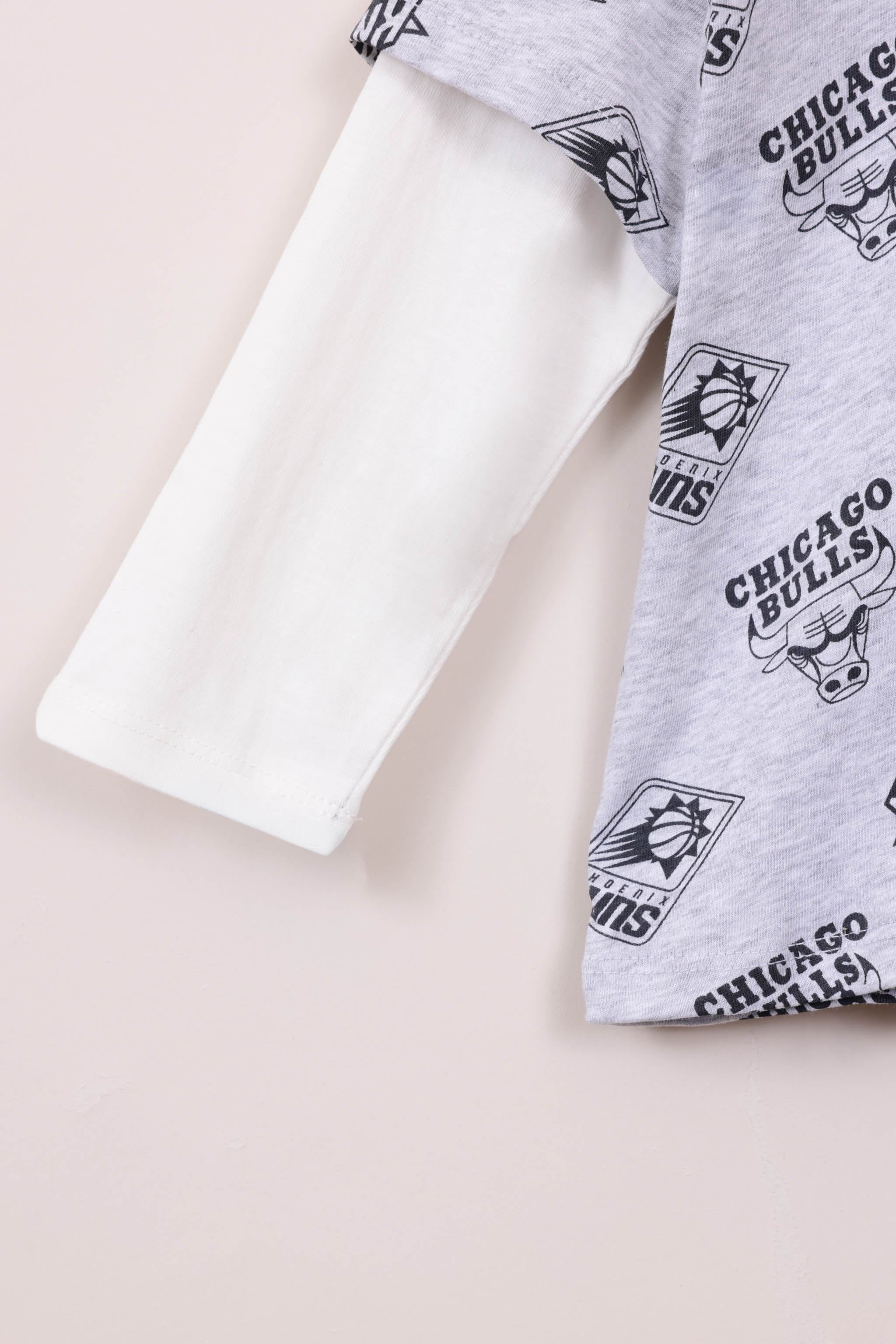 FOX תינוקות בנים חולצה חולצה ממותגת NBA חולצה ממותגת NBA