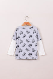 FOX תינוקות בנים חולצה חולצה ממותגת NBA חולצה ממותגת NBA