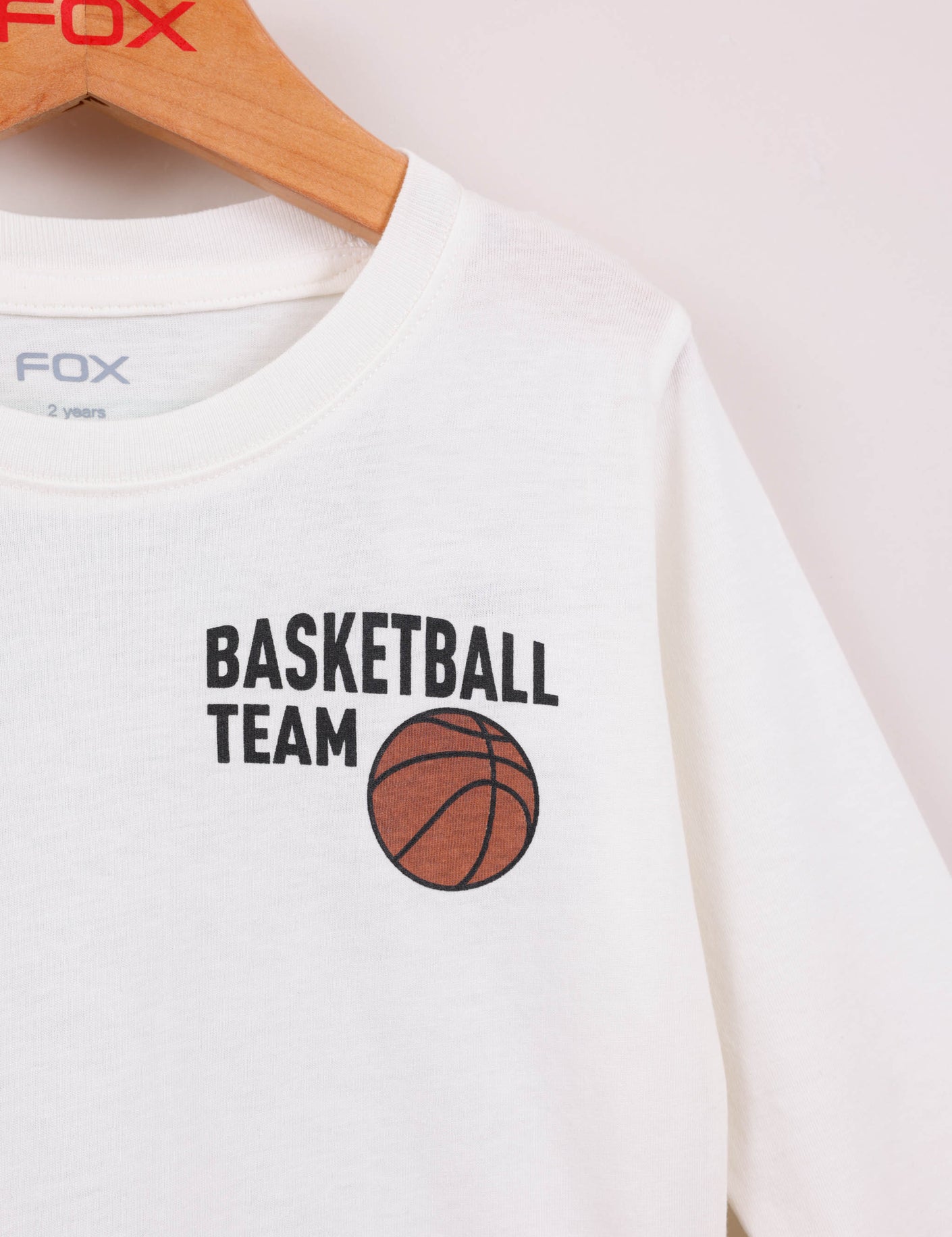 FOX תינוקות בנים חולצה חולצה עם הדפס חולצה עם הדפס