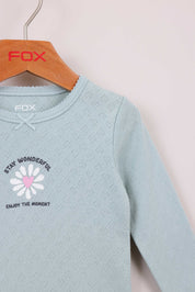 FOX FOX חולצה חולצת פוינטל עם דפוס חולצת פוינטל עם דפוס