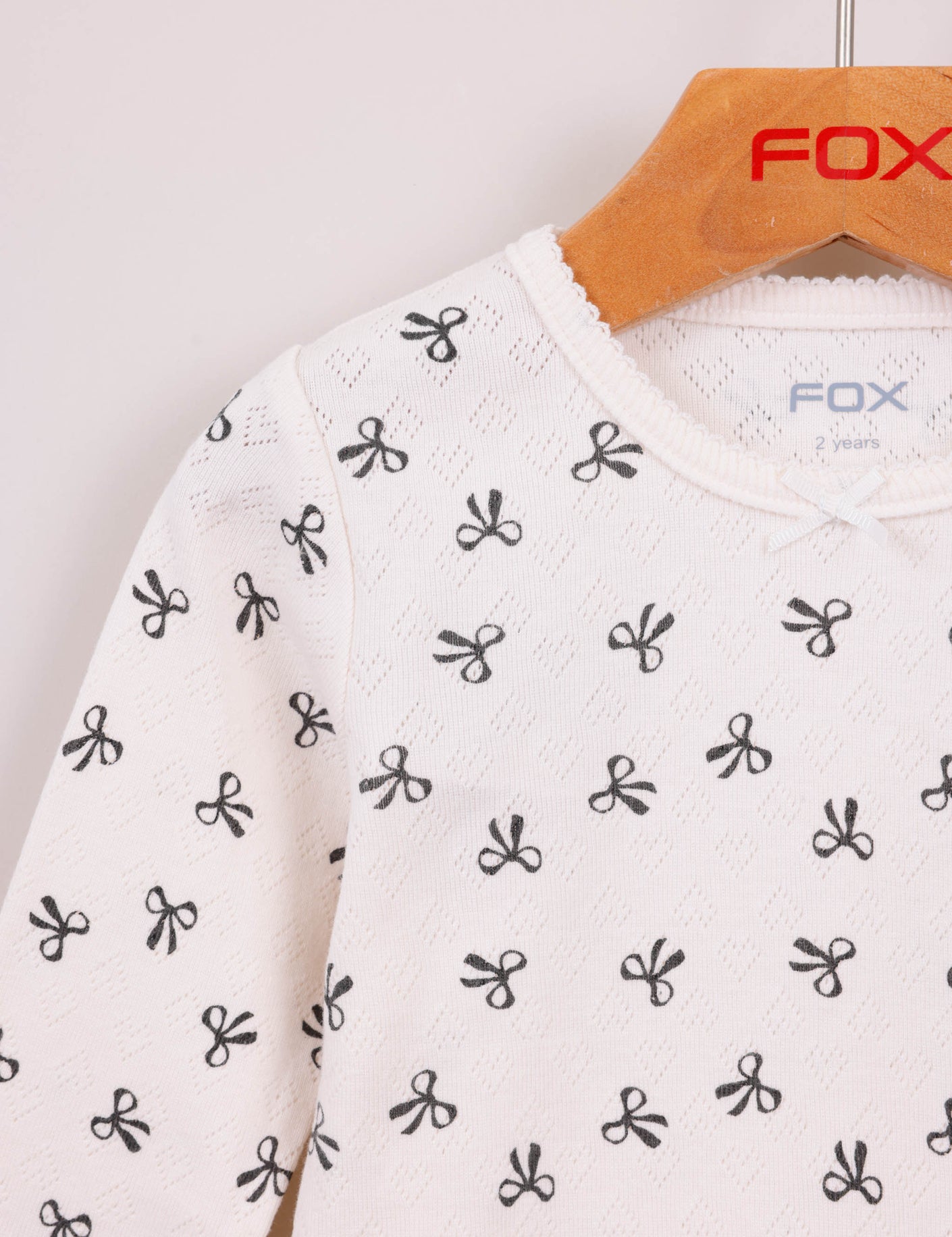 FOX FOX חולצה חולצת פוינטל עם דפוס חולצת פוינטל עם דפוס
