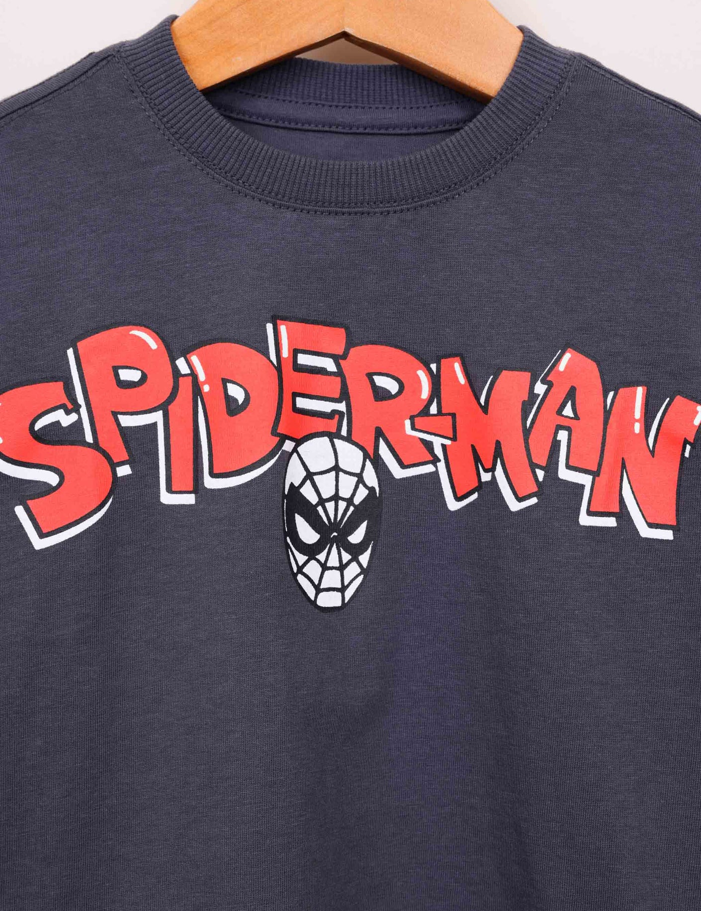 FOX תינוקות בנים חולצה חולצה ממותגת מארוול ספיידרמן חולצה ממותגת מארוול ספיידרמן