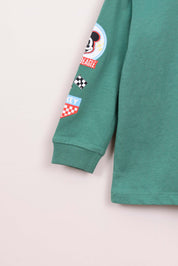 FOX תינוקות בנים חולצה חולצת טריקו ממותגת מיקי מאוס חולצת טריקו ממותגת מיקי מאוס