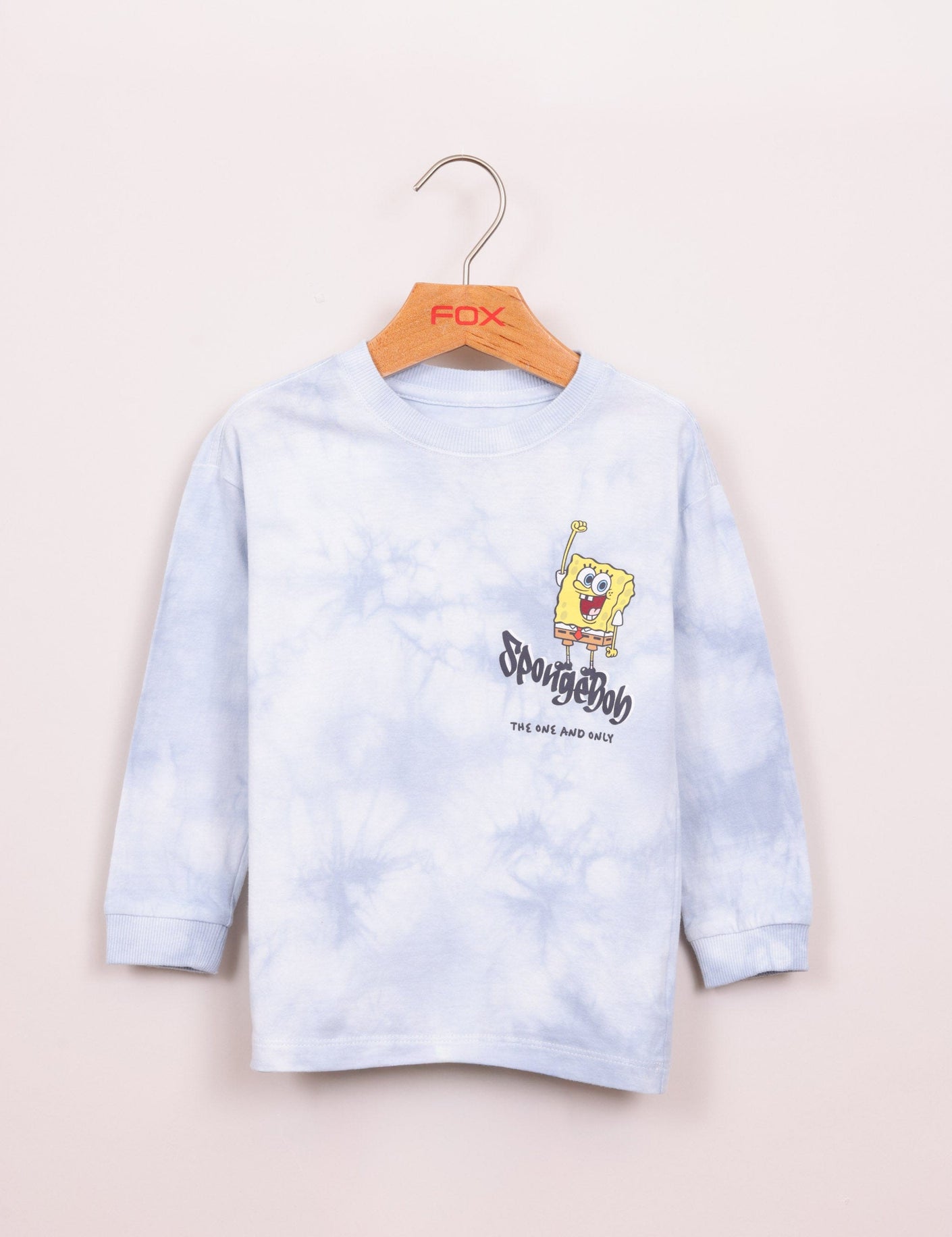 FOX תינוקות בנים חולצה חולצת טריקו ממותגת בוב ספוג חולצת טריקו ממותגת בוב ספוג