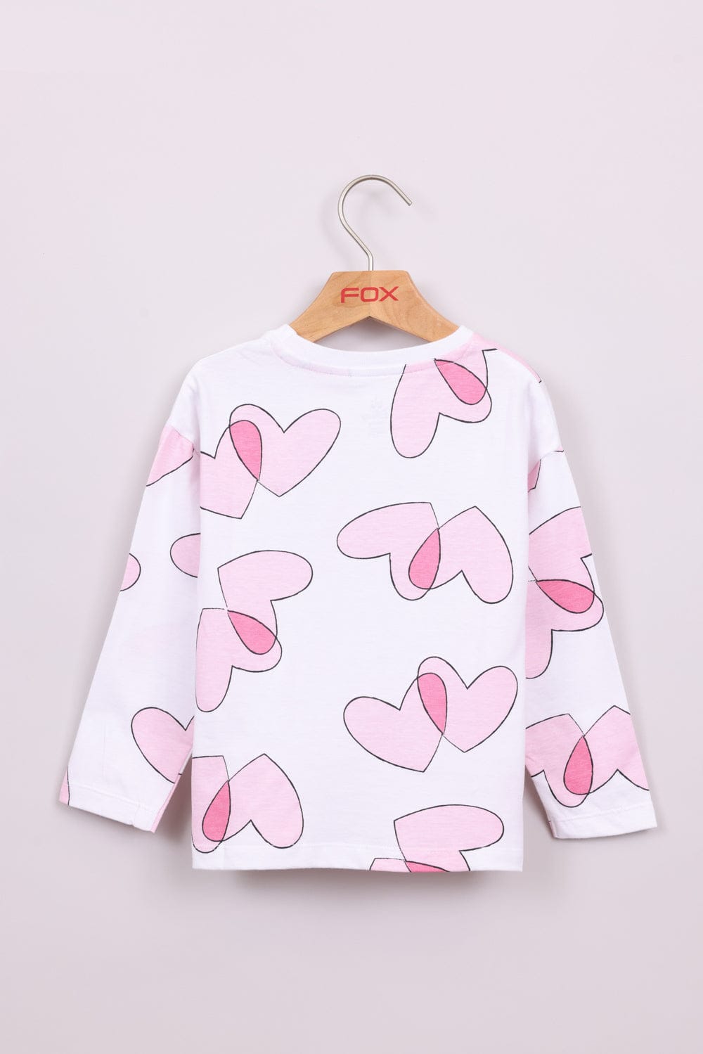 FOX תינוקות בנות חולצה חולצה ממותגת מיני מאוס חולצה ממותגת מיני מאוס