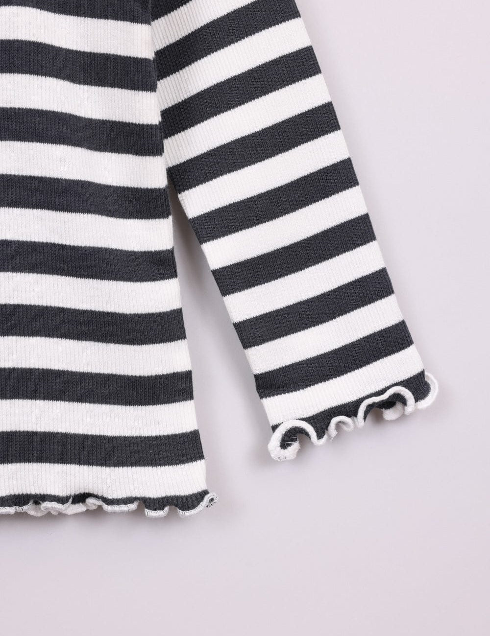 FOX תינוקות בנות חולצה חולצת ריב עם הדפס חולצת ריב עם הדפס