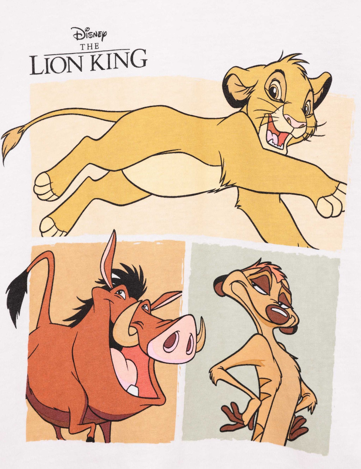 FOX תינוקות בנים חולצה חולצה ממותגת מלך האריות חולצה ממותגת מלך האריות