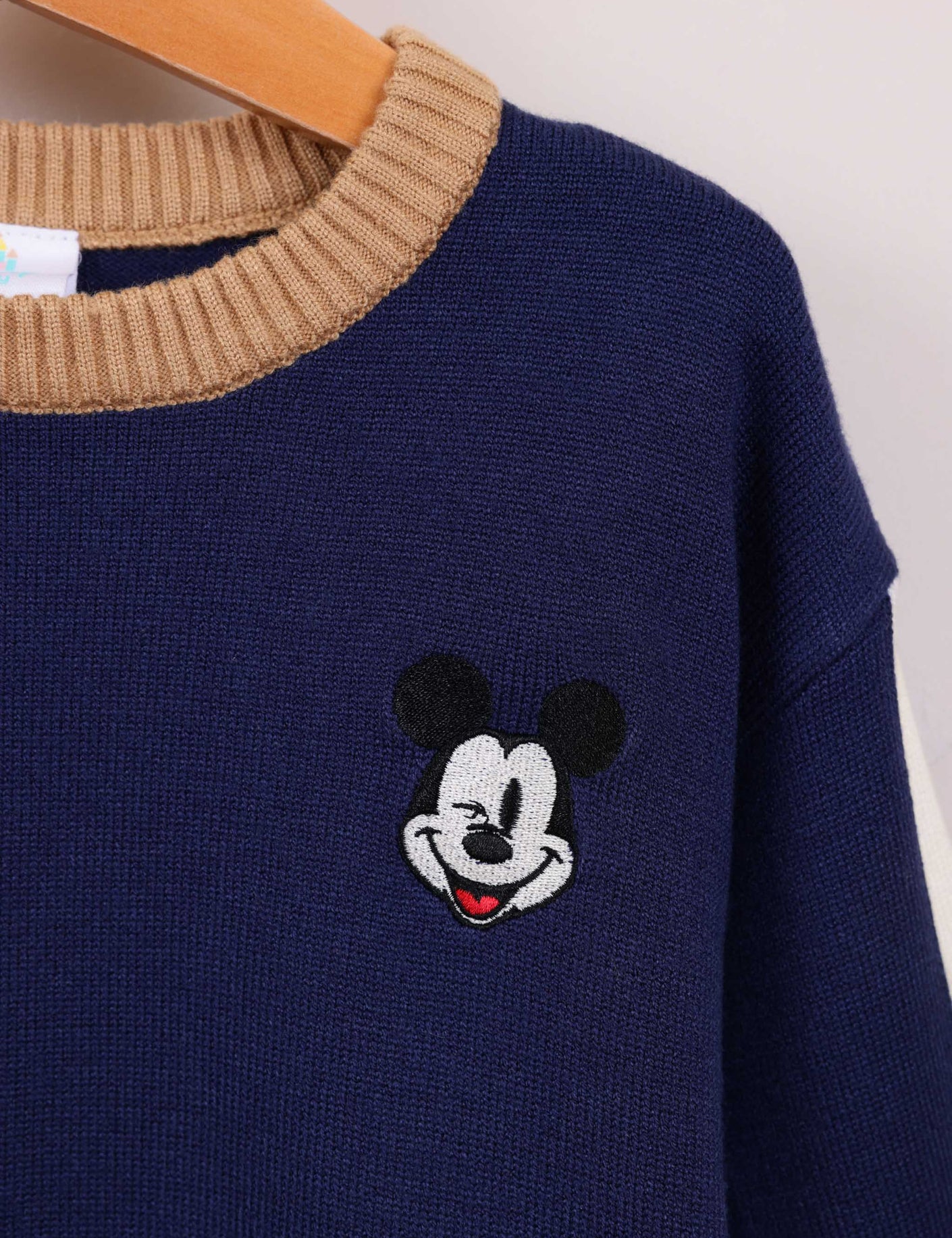 FOX תינוקות בנים סריגים סריג ממותג מיקי מאוס סריג ממותג מיקי מאוס