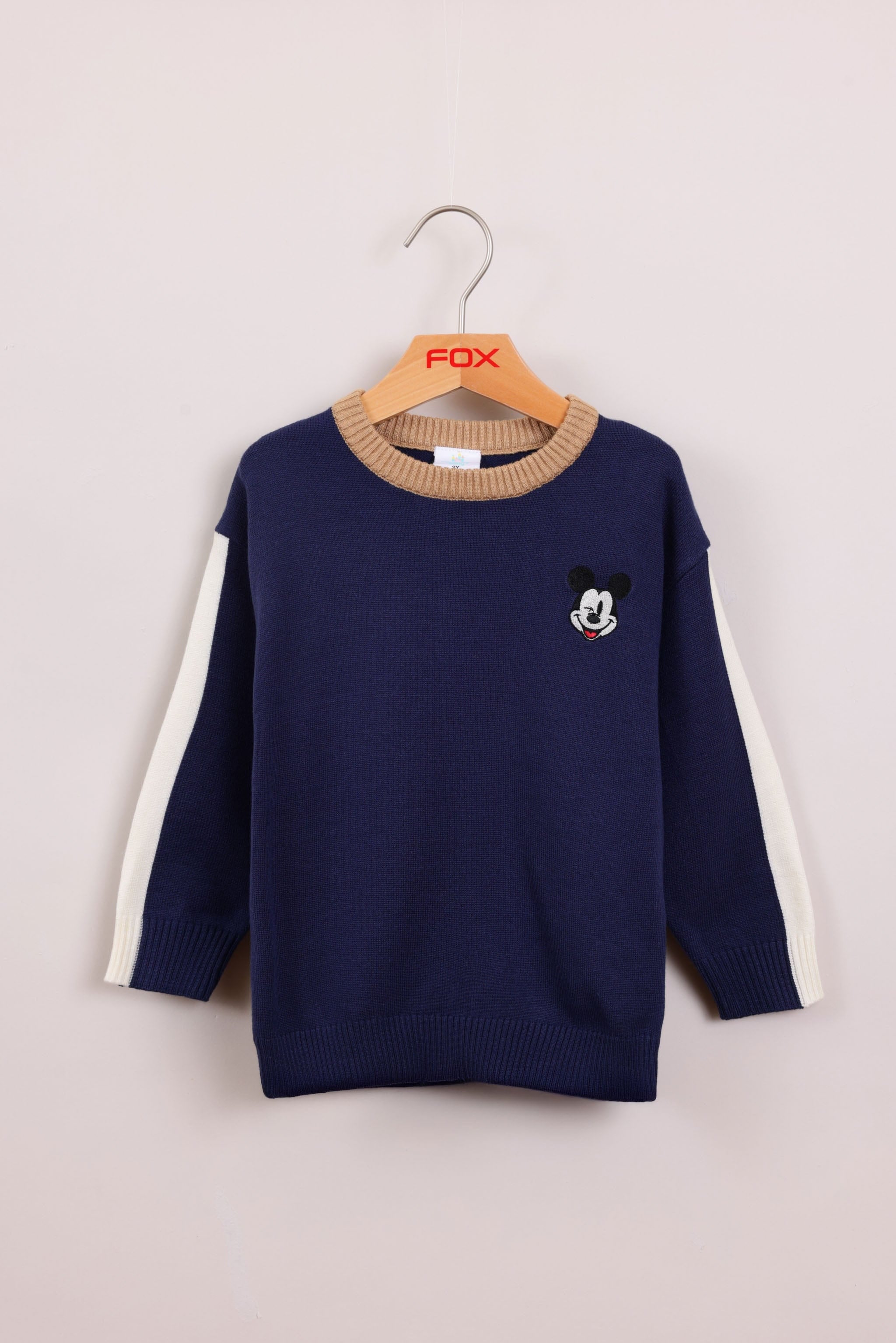 FOX תינוקות בנים סריגים סריג ממותג מיקי מאוס סריג ממותג מיקי מאוס