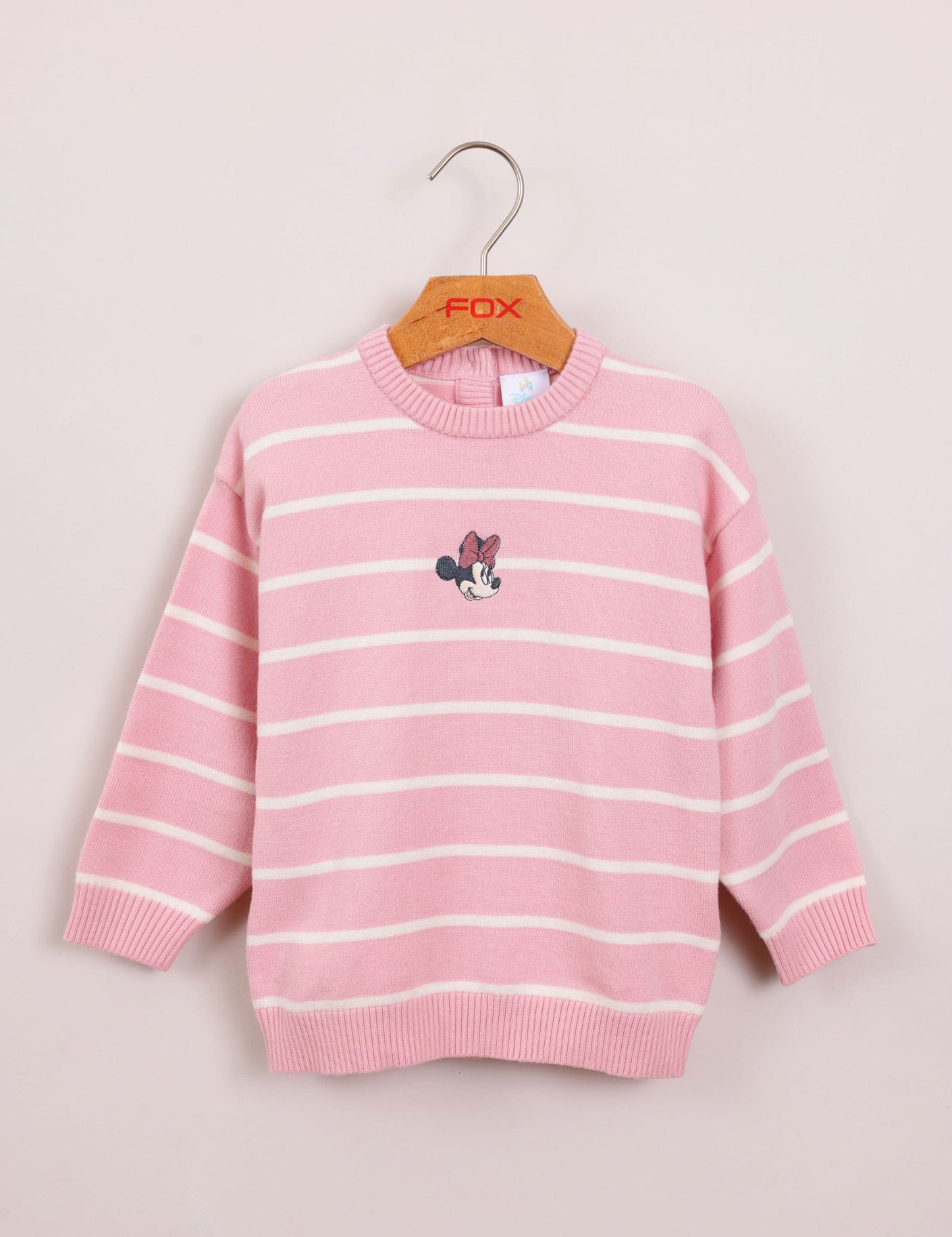 FOX תינוקות בנות סריגים סריג ממותג מיני מאוס סריג ממותג מיני מאוס