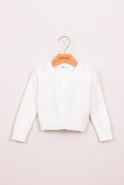 FOX תינוקות בנות אחר סריג קרדיגן סריג קרדיגן