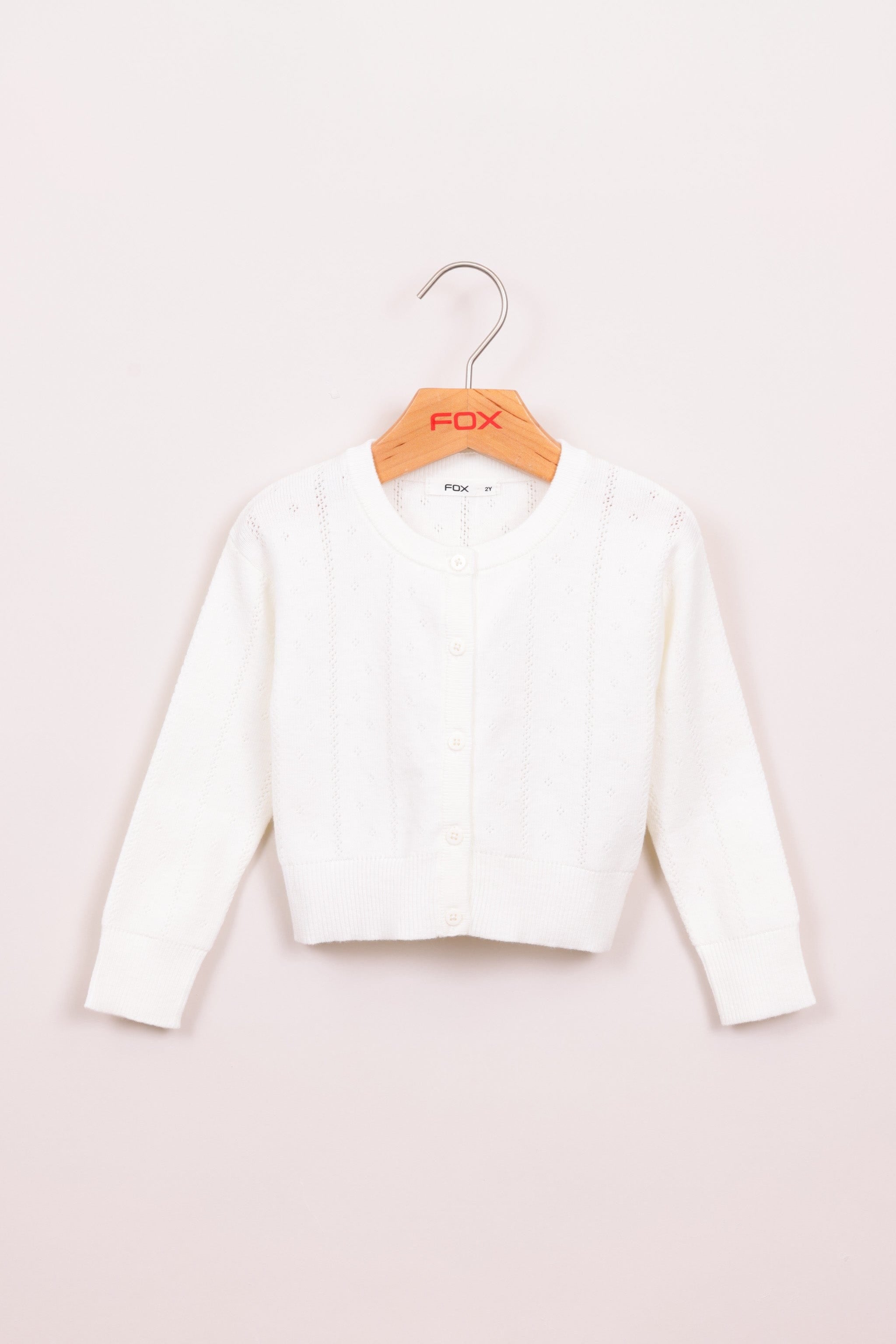 FOX תינוקות בנות אחר סריג קרדיגן סריג קרדיגן