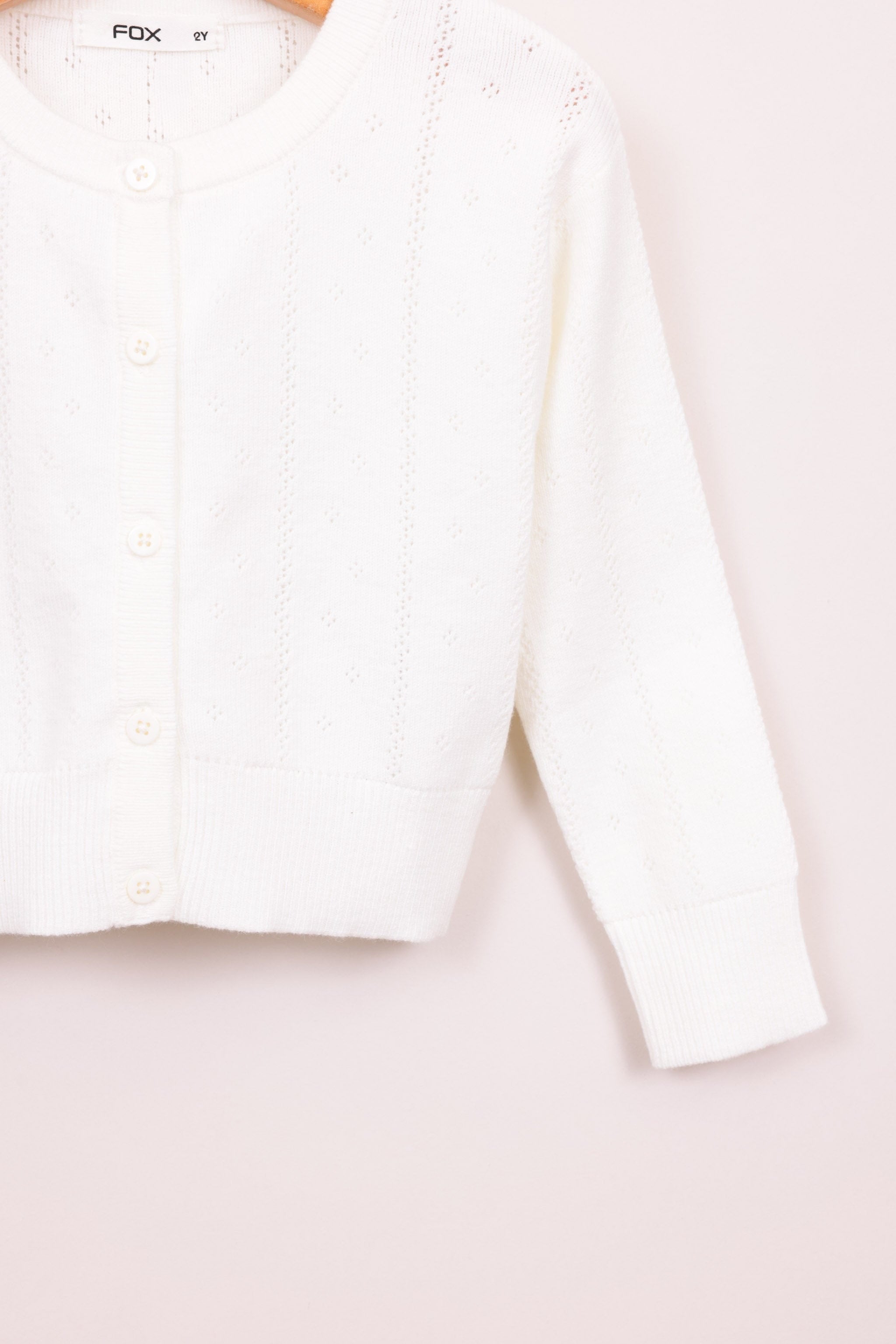 FOX תינוקות בנות אחר סריג קרדיגן סריג קרדיגן