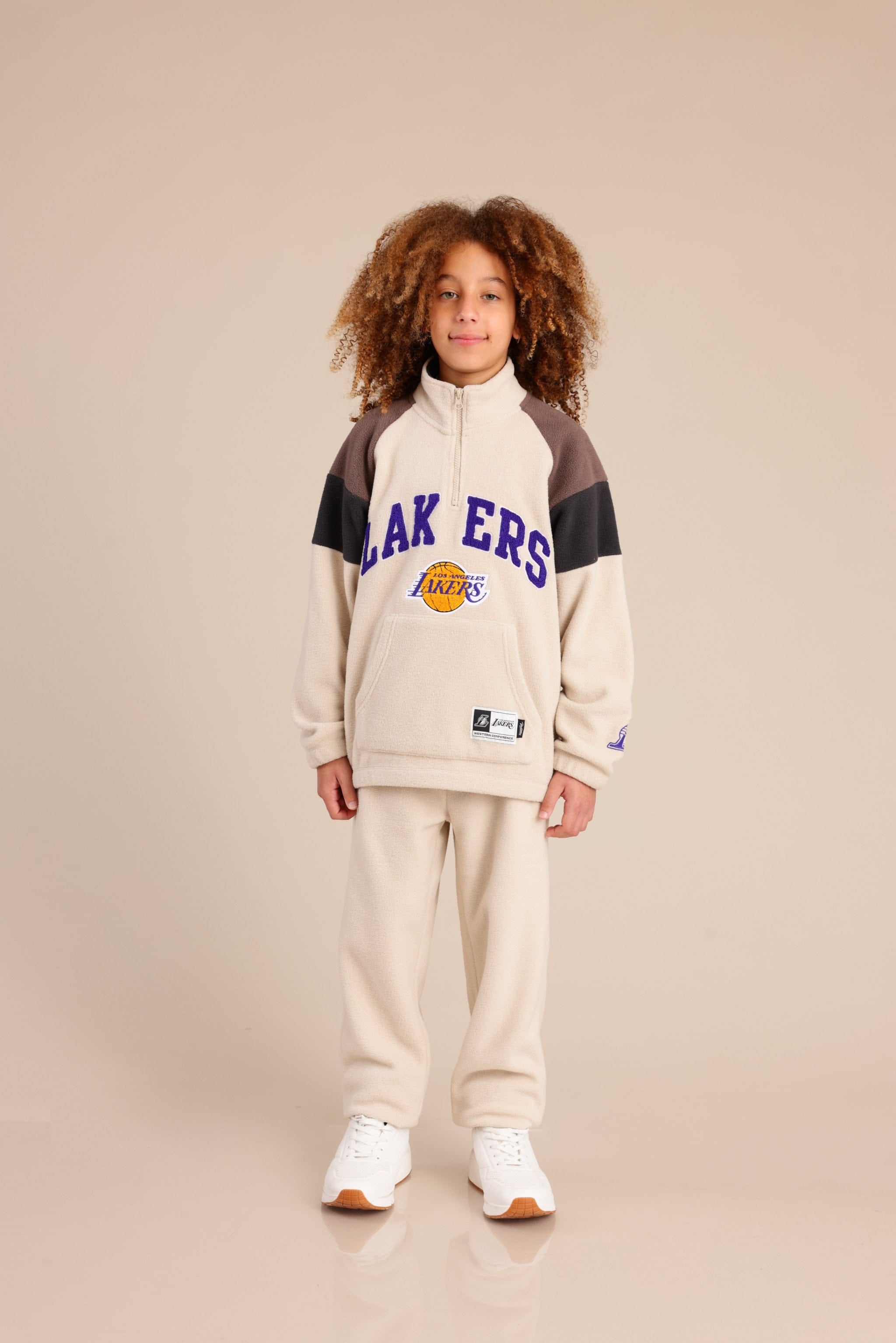 FOX בנים פליזים חולצת פליז ממותגת NBA חולצת פליז ממותגת NBA