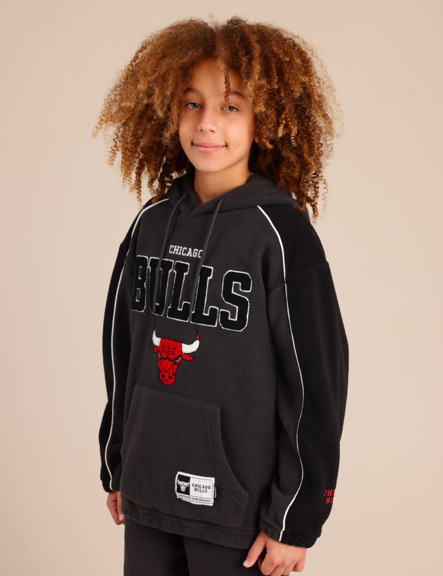 FOX FOX פליזים קפוצ'ון פליז ממותג NBA קפוצ'ון פליז ממותג NBA